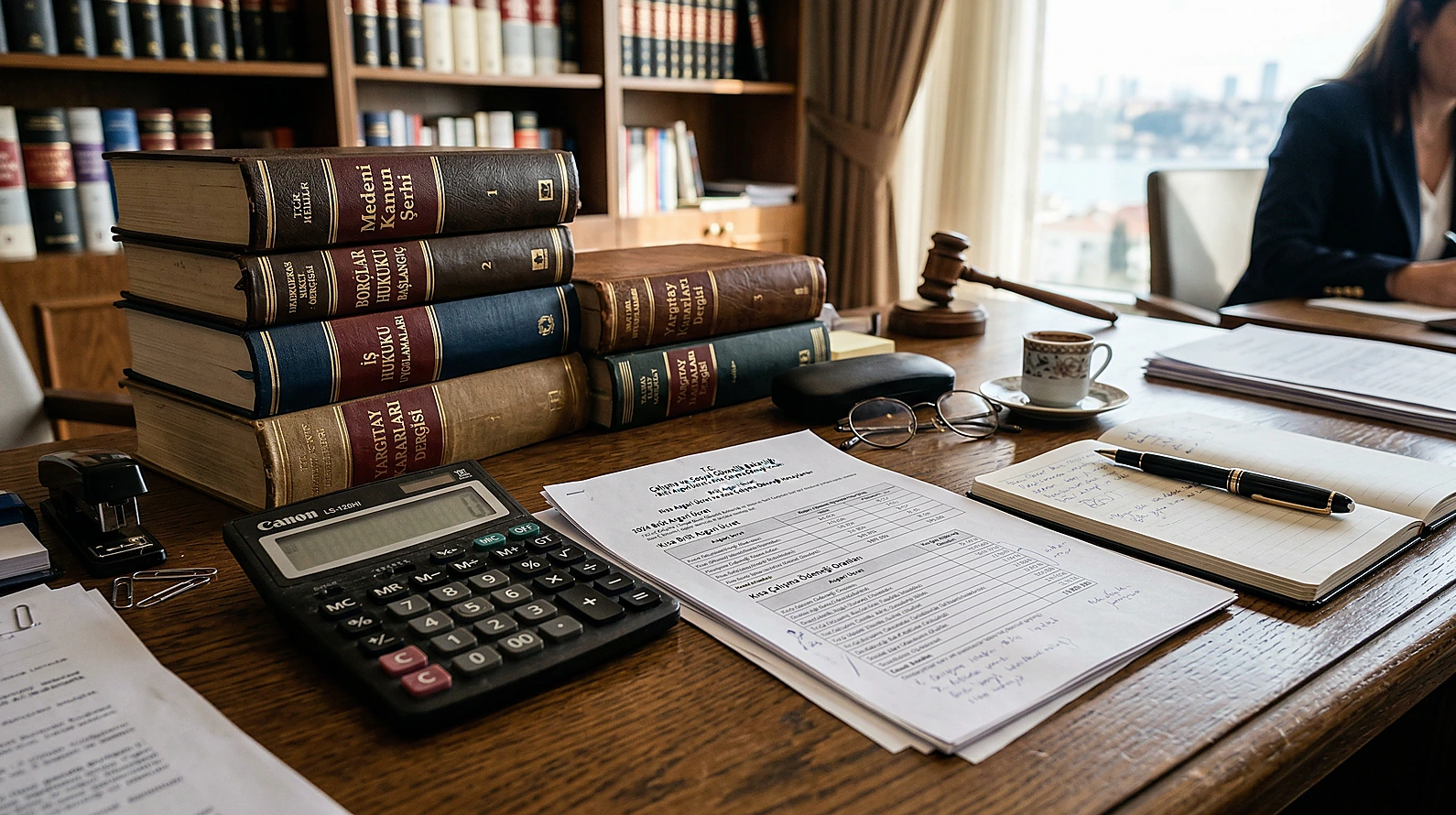 Kısa çalışma ödeneği hesaplama parametrelerini gösteren teknik dokümanlar.