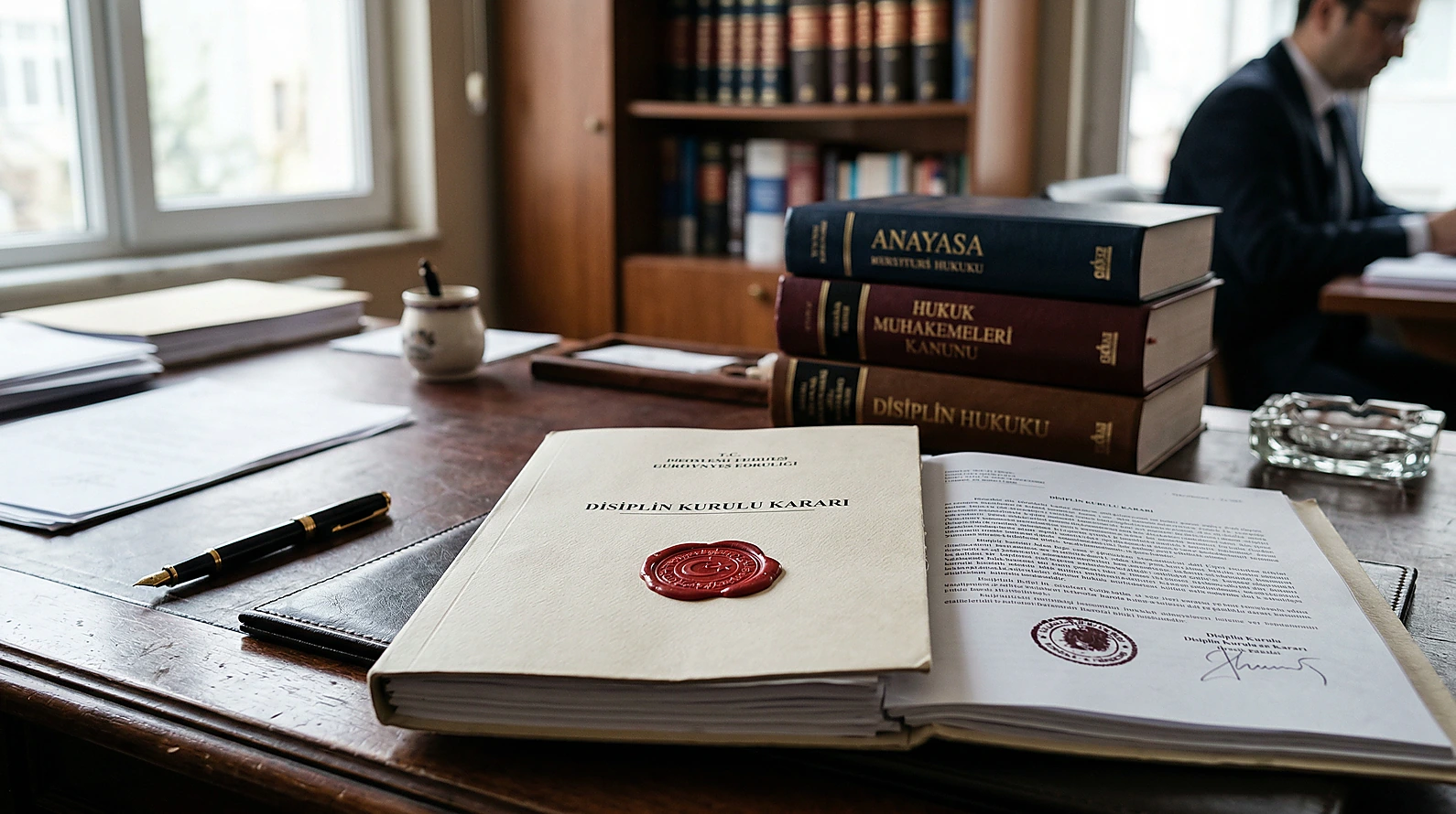Avukatlık disiplin kurulu karar dosyası ve hukuki literatür.