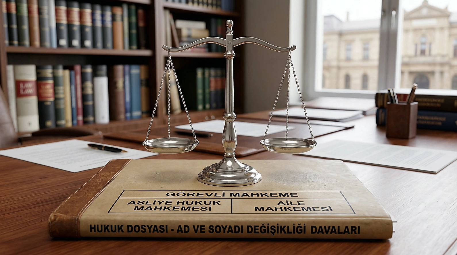 Hukuk bürosunda isim değişikliği davası görevli mahkeme belirleme süreci.