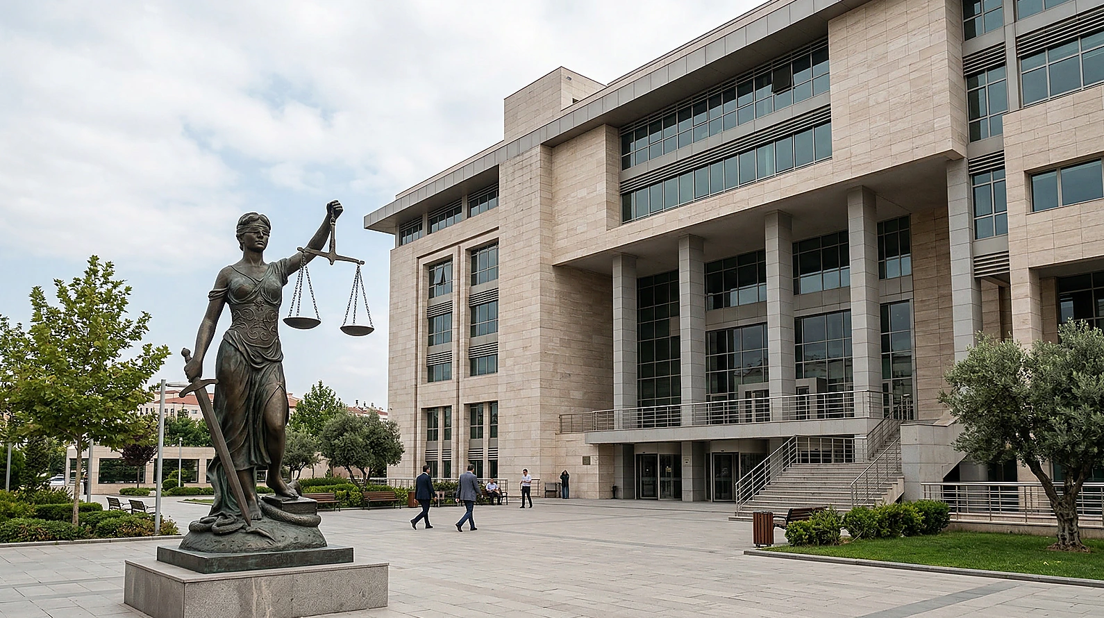 Mahkemeler arası uyuşmazlık çözüm mercii olan yüksek mahkeme temsili.