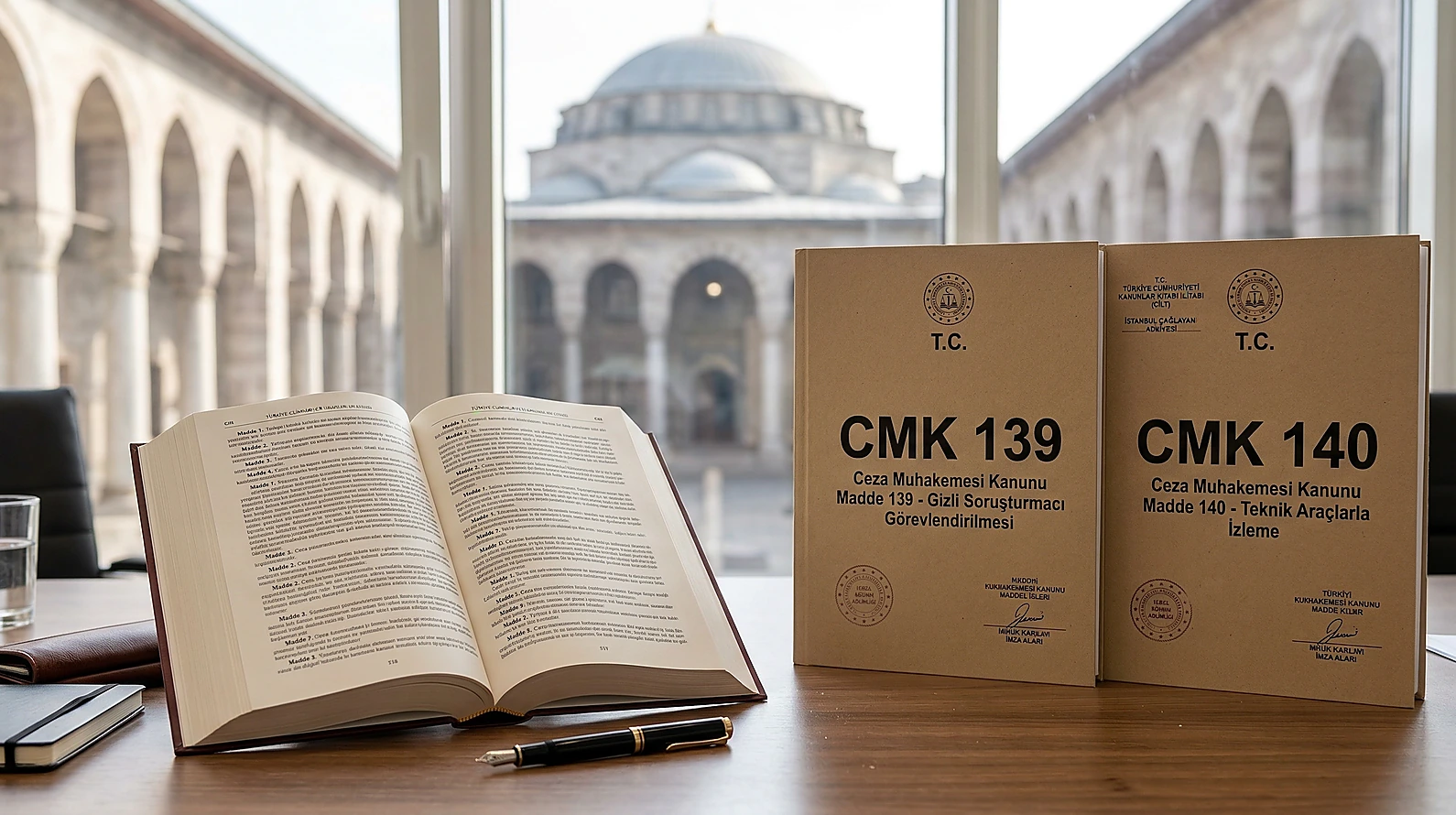 CMK 139 ve CMK 140 arasındaki farkı simgeleyen mahkeme dosyaları.