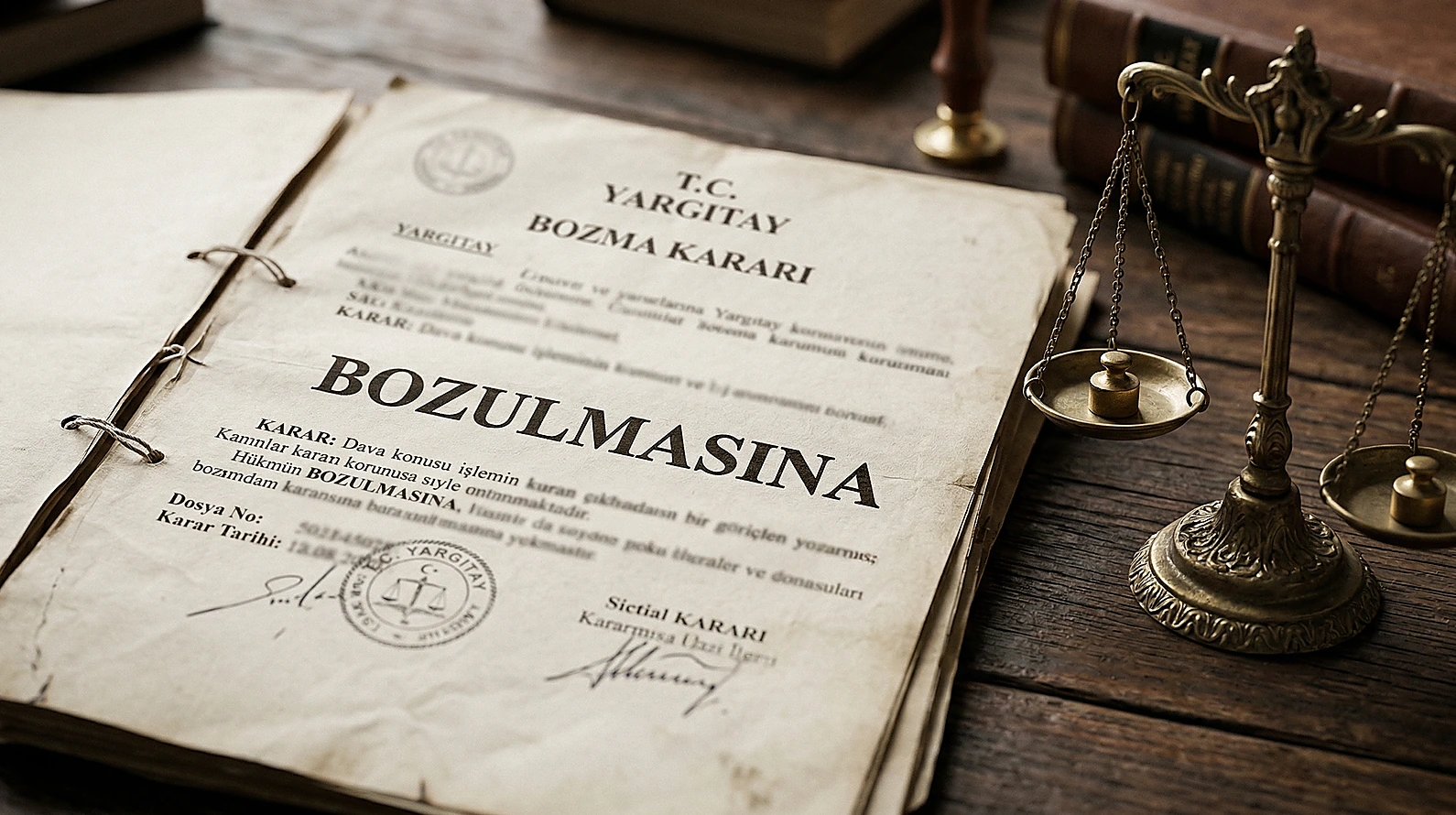 Yargıtay bozma kararı ve savunma hakkı ihlali arasındaki ilişkiyi temsil eden görsel.