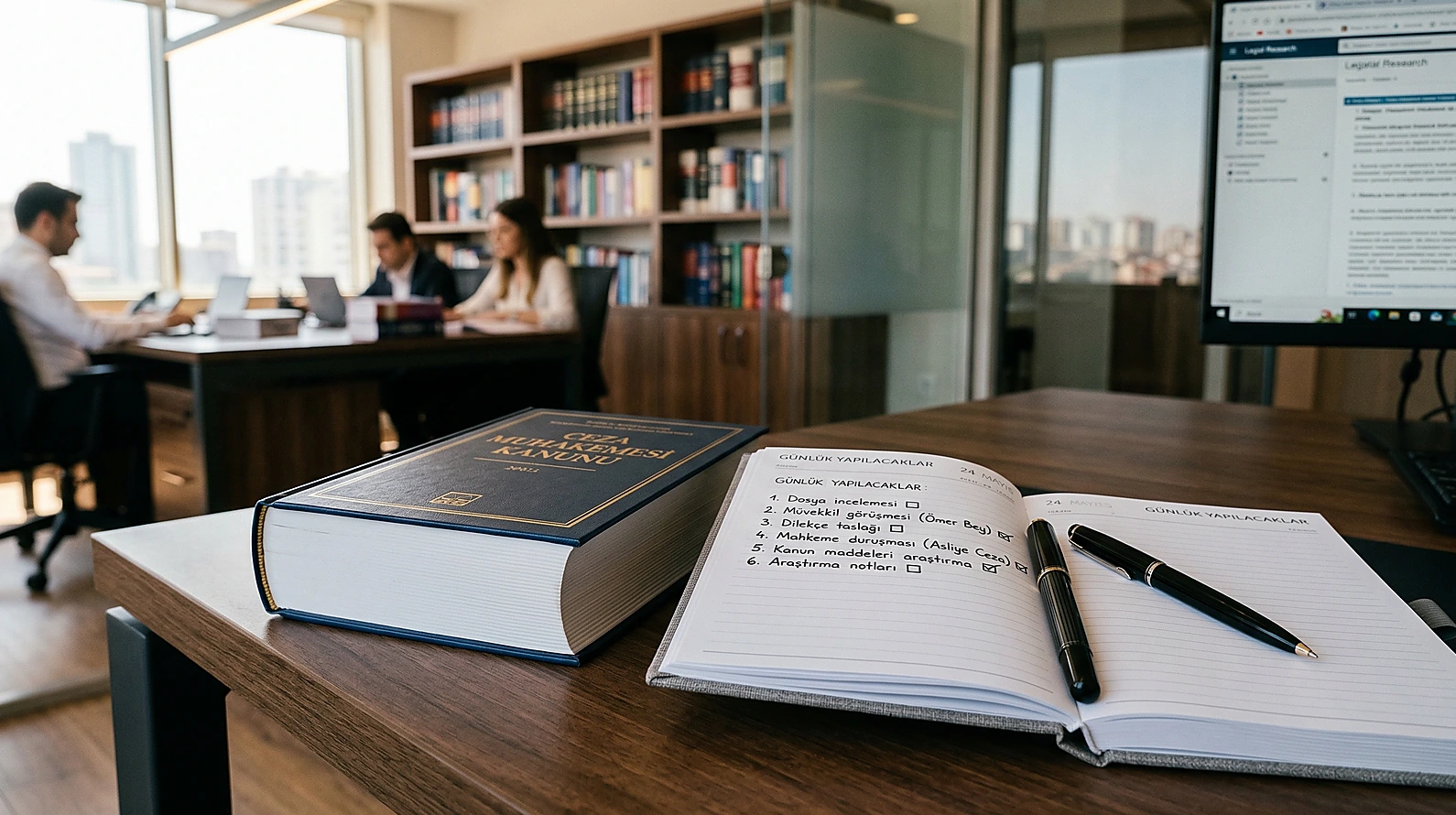Ceza soruşturması öncesi yapılan stratejik hazırlık ve kontrol listesi.