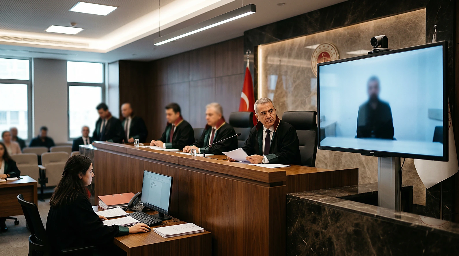 SEGBİS sistemi ile uzaktan ifade ve yüz yüzelik ilkesi görseli