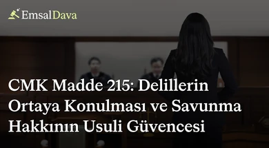 CMK Madde 215: Delillerin Ortaya Konulması ve Savunma Hakkının Usuli Güvencesi