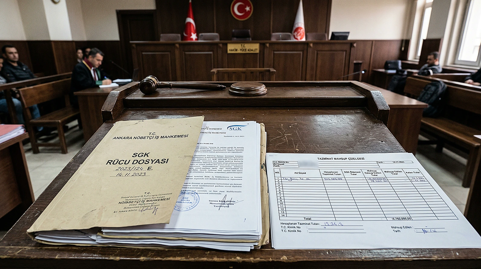 SGK rücu davası ve tazminat mahsup süreçleri görseli