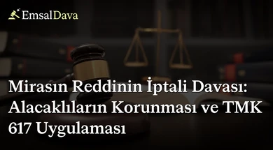 Mirasın Reddinin İptali Davası: Alacaklıların Korunması ve TMK 617 Uygulaması
