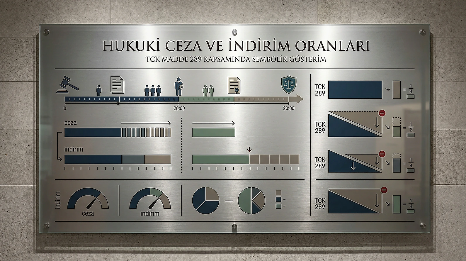 TCK 289 Ceza ve İndirim Oranları Tablosu