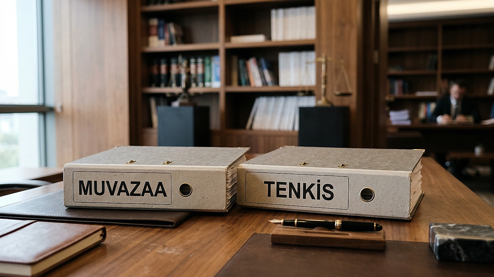 Muris muvazaası ve tenkis davaları arasındaki terditli ilişkiyi temsil eden hukuki dosyalar.