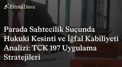Parada Sahtecilik Suçunda Hukuki Kesinti ve İğfal Kabiliyeti Analizi: TCK 197 Uygulama Stratejileri