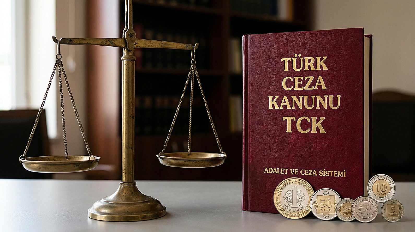 Suç uydurma suçu cezalarının adli para cezasına çevrilmesini simgeleyen görsel.