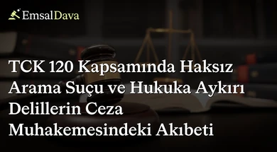 TCK 120 Kapsamında Haksız Arama Suçu ve Hukuka Aykırı Delillerin Ceza Muhakemesindeki Akıbeti