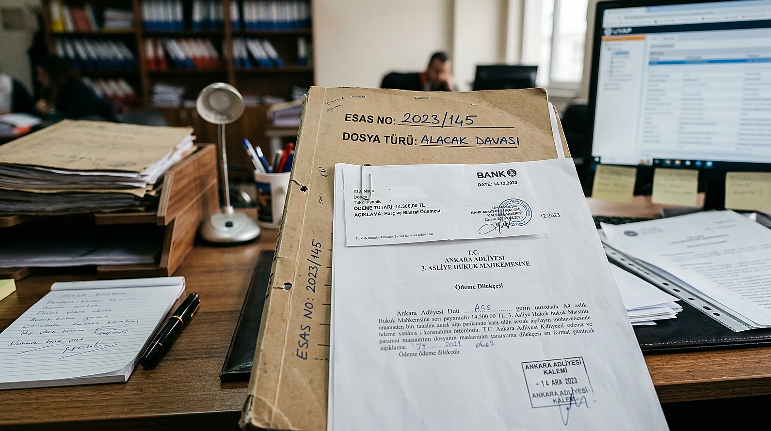 Adliye pratiğinde zararın tazmini ve ödeme makbuzu sunumu