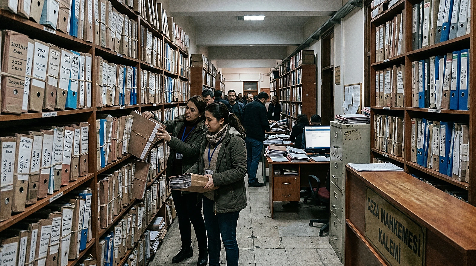 Ağır Ceza Mahkemesi dava dosyaları ve yargılama usulü süreçleri.