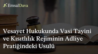 Vesayet Hukukunda Vasi Tayini ve Kısıtlılık Rejiminin Adliye Pratiğindeki Usulü