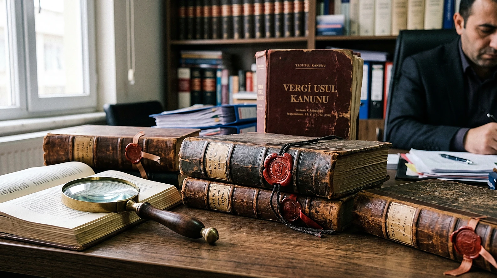 Vergi Usul Kanunu kapsamında incelenen yasal defterler ve mevzuat kaynakları.