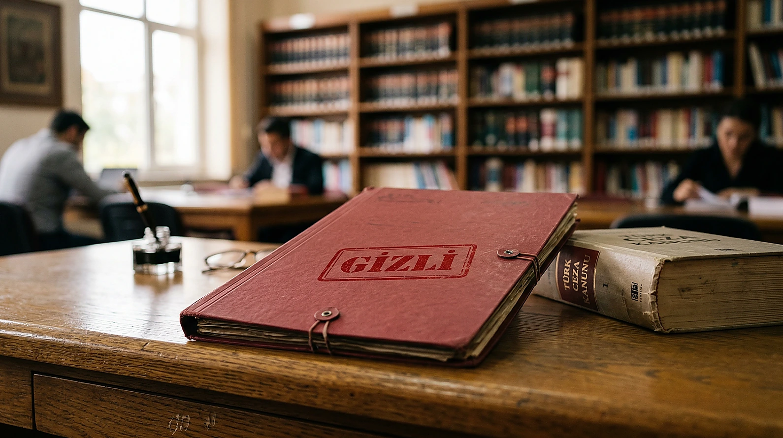 TCK ve gizli damgalı dosya görseli